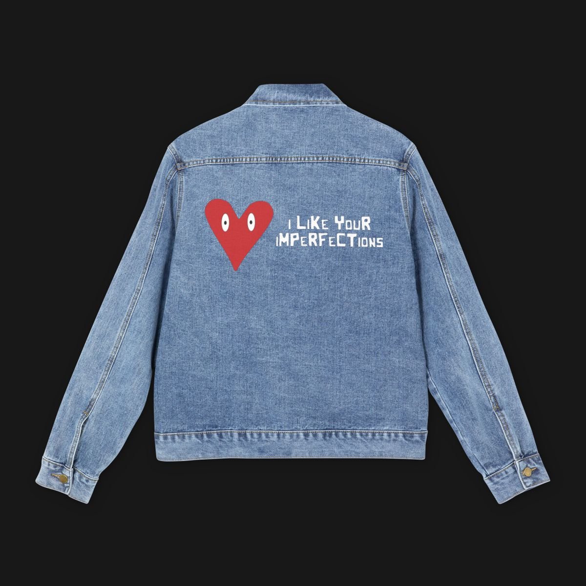I Like Your Imperfections DenimjacketFOY