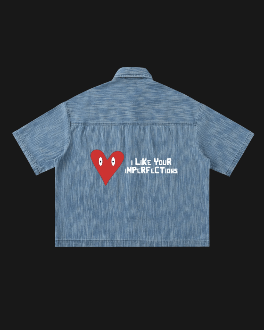 Love your imperfections T denimFOY