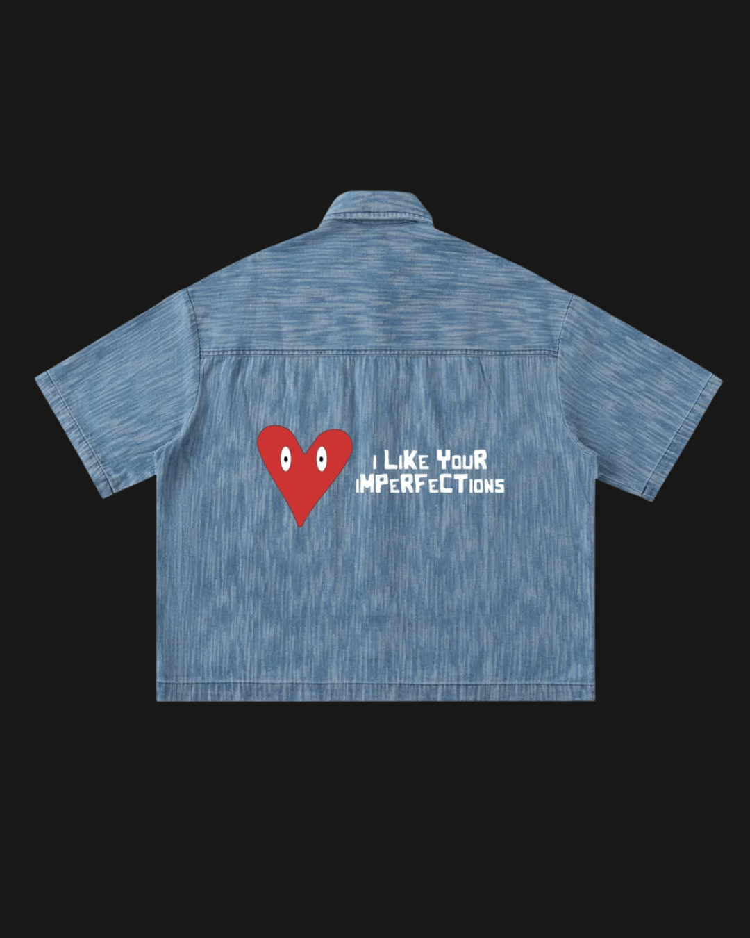 Love your imperfections T denimFOY