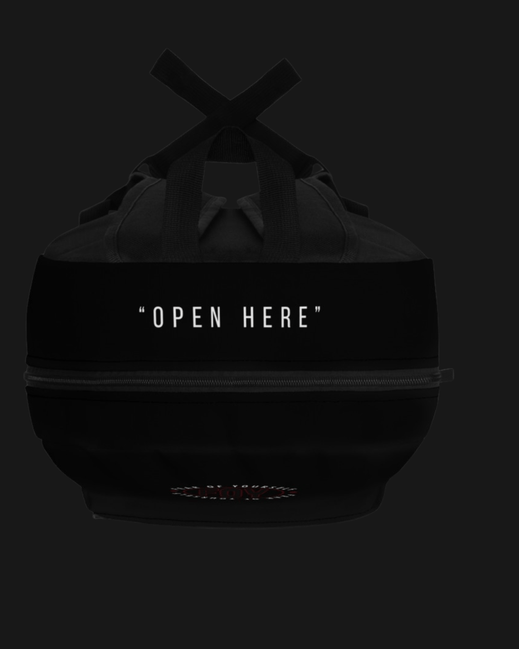 ¨Open here¨ Backpack by FOYFOY